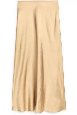 ARKET Maxirock Aus Satin