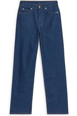 ARKET Poplar High Relaxed Jeans - Blau