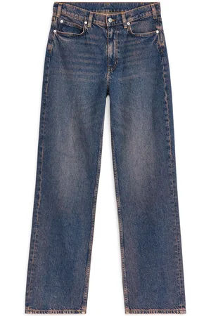 ARKET Poplar High Relaxed Jeans - Blau