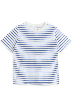 ARKET T-Shirt - Blau|Mehrfarbig|Weiß