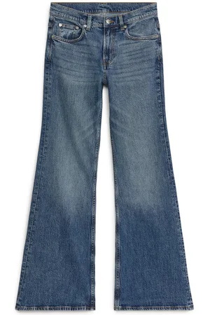 ARKET Wave Slim Flared Stretchjeans - Blau