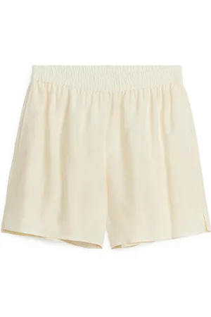 ARKET Seidenshorts - Weiß