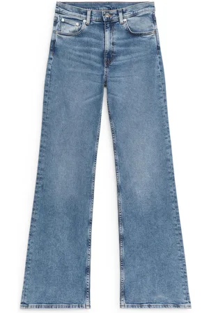 ARKET Stretch-Jeans Mit Ausgestelltem Bein - Blau