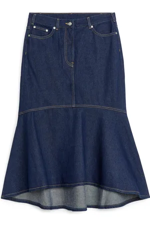 ARKET Midirock Aus Denim - Blau