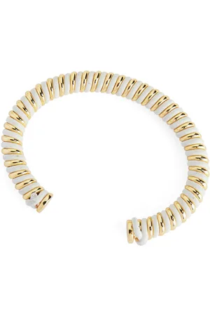 ARKET Armreif Mit Twist-Detail - Goldfarben|Weiß|Mehrfarbig