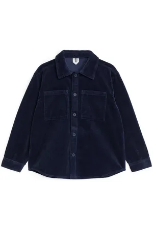 ARKET Overshirt Aus Cord - Blau