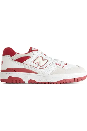 ARKET Turnschuh 550 New Balance - Weiß|Rot|Mehrfarbig