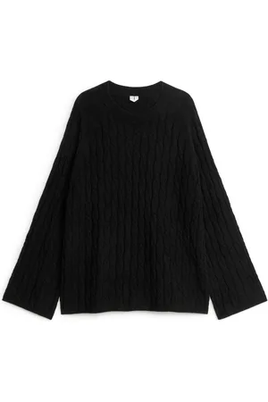 ARKET Zopfstrickpullover Aus Kaschmir Und Wolle