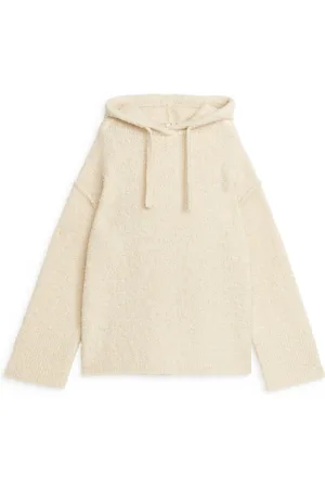 ARKET Pullover Aus Alpakawolle Und Wolle - Weiß