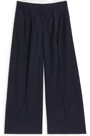 ARKET Legere Hose Aus Einer Wollmischung - Blau