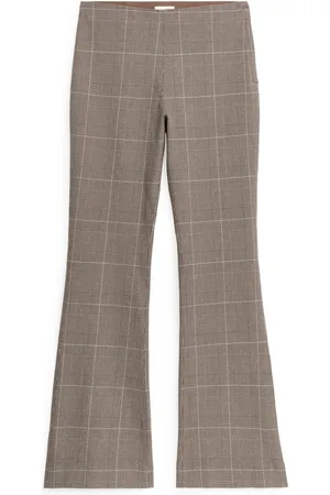 ARKET Ausgestellte Hose - Beige|Braun|Mehrfarbig