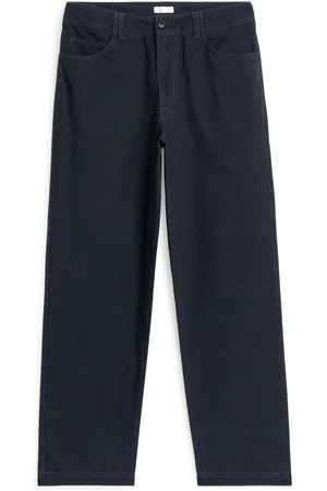 ARKET Gerade Geschnittene Chino Aus Baumwolle - Blau