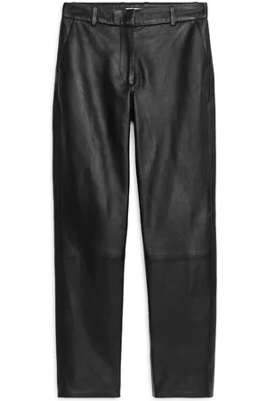 ARKET Gerade Lederhose