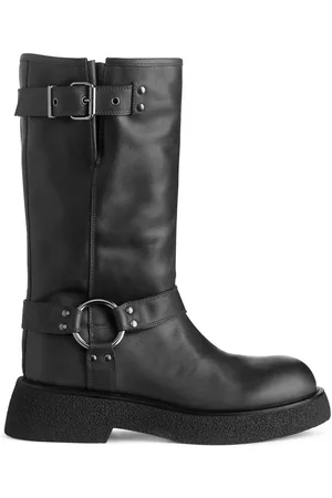 ARKET Biker Boots Aus Leder