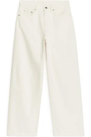 ARKET Heather Loose Jeans - Weiß