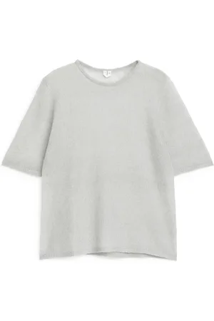 ARKET Oberteil Aus Woll-Mohair-Mischung - Grau