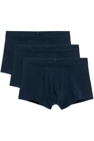 ARKET Boxer Aus Jersey, 3Er-Set - Blau