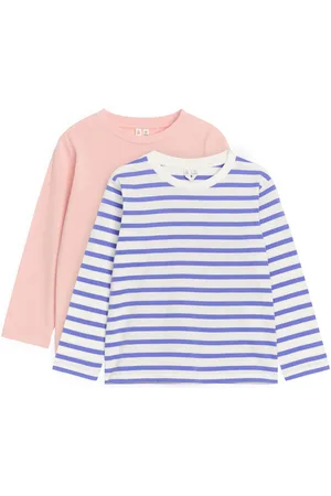 ARKET Langärmeliges T-Shirt Im 2Er-Pack - Mehrfarbig|Rosa|Lila|Weiß