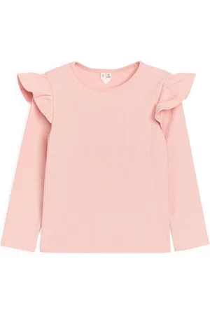 ARKET Gerüschtes Jersey-Oberteil