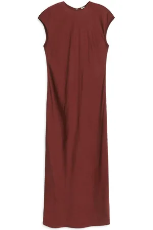 ARKET Maxikleid Mit Flügelärmeln - Rot