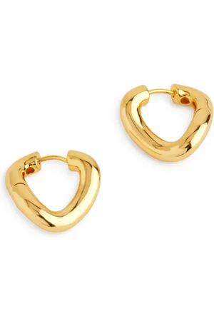 ARKET Vergoldete, Verbogene Hoops - Goldfarben