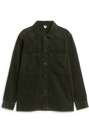 ARKET Overshirt Aus Cord - Grün