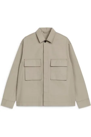 ARKET Overshirt Aus Baumwollcanvas - Beige