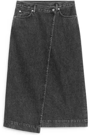 ARKET Wickelrock Aus Denim