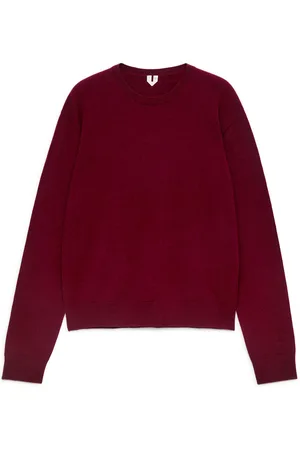 ARKET Pullover Aus Kaschmir Und Wolle - Rot
