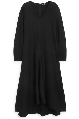 ARKET Ausgestelltes Midikleid Aus Wollmischung