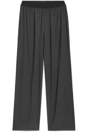 ARKET Hose Aus Seidenkrepp - Grau