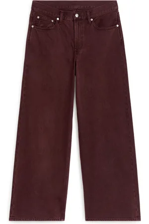 ARKET Cloud Loose Jeans Mit Weitem Bein - Rot