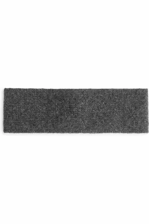 ARKET Gestricktes Stirnband Aus Wolle - Grau