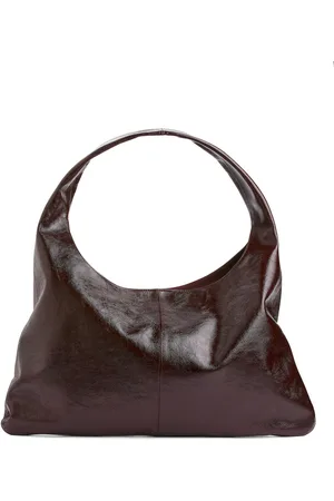 ARKET Tasche Aus Glänzendem Leder - Rot