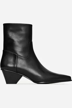 ARKET Cowboy-Stiefel Aus Leder