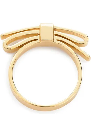 ARKET Ring Mit Zierschleife - Goldfarben