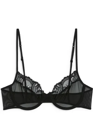 ARKET Mesh-Bh Mit Spitzendetail