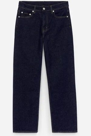 ARKET Jade Cropped Slim Jeans - Blau