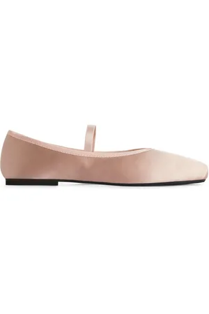 ARKET Satin-Ballerina - Rosa