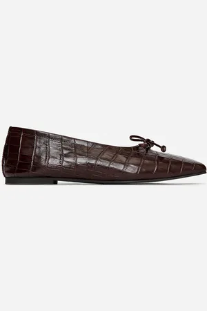 ARKET Ballerina Aus Leder - Braun