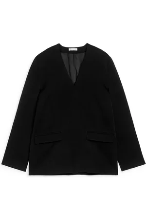 ARKET Oberteil Mit V-Ausschnitt Im Blazer-Stil