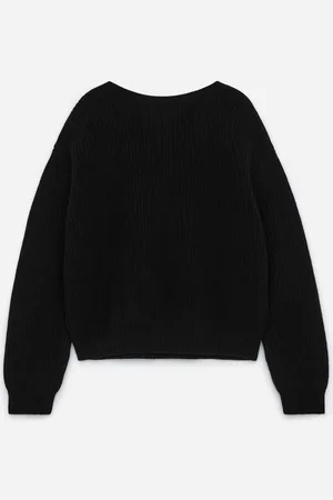 ARKET Pullover Aus Wolle Und Baumwolle Mit Schleife