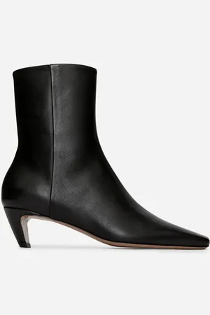 ARKET Stiefeletten Mit Eckiger Zehenpartie
