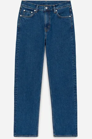 ARKET Jade Cropped Slim Jeans - Blau