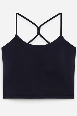 ARKET Weiches Top Mit Stretchanteil - Blau