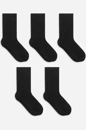 ARKET Gerippte Baumwollsocken, 5Er-Pack