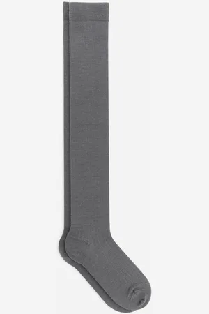 ARKET Overknee-Wollsocken