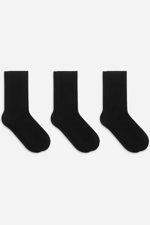 ARKET Gerippte Baumwollsocken, 3Er-Pack