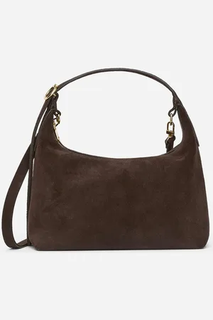 ARKET Veloursledertasche - Braun