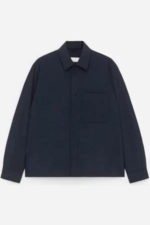 ARKET Leicht Gefüttertes Overshirt - Blau